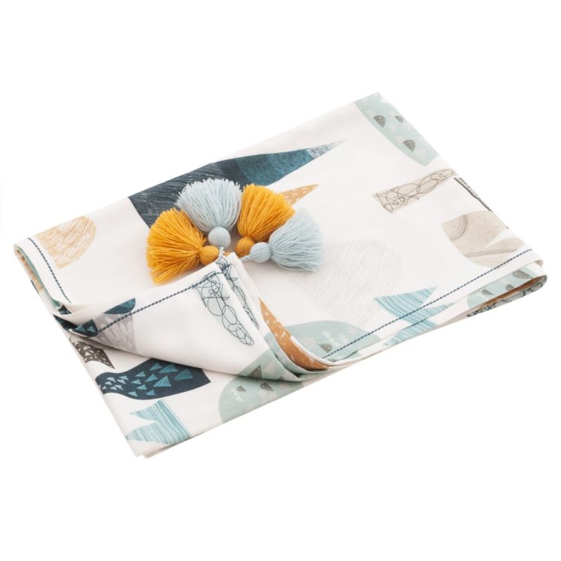 Samiboo - Swaddle mit Pommel Blue Hills