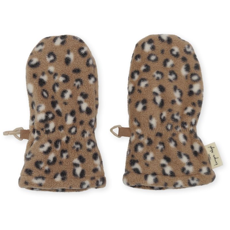 Konges Sløjd - Fleece Handschuhe Braun