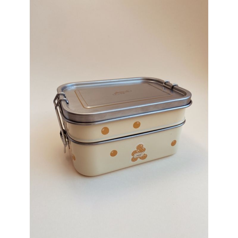 Konges Sløjd - Lunchbox Doppeldecker Orange