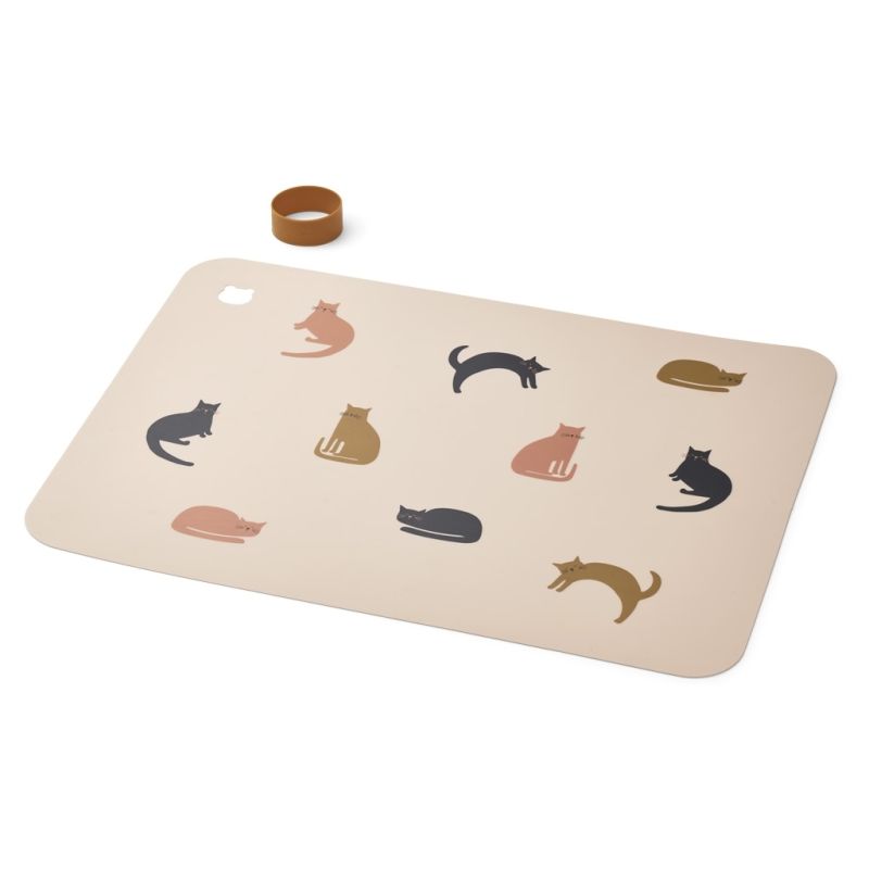 LIEWOOD - Jude Tischset - Malunterlage Miau