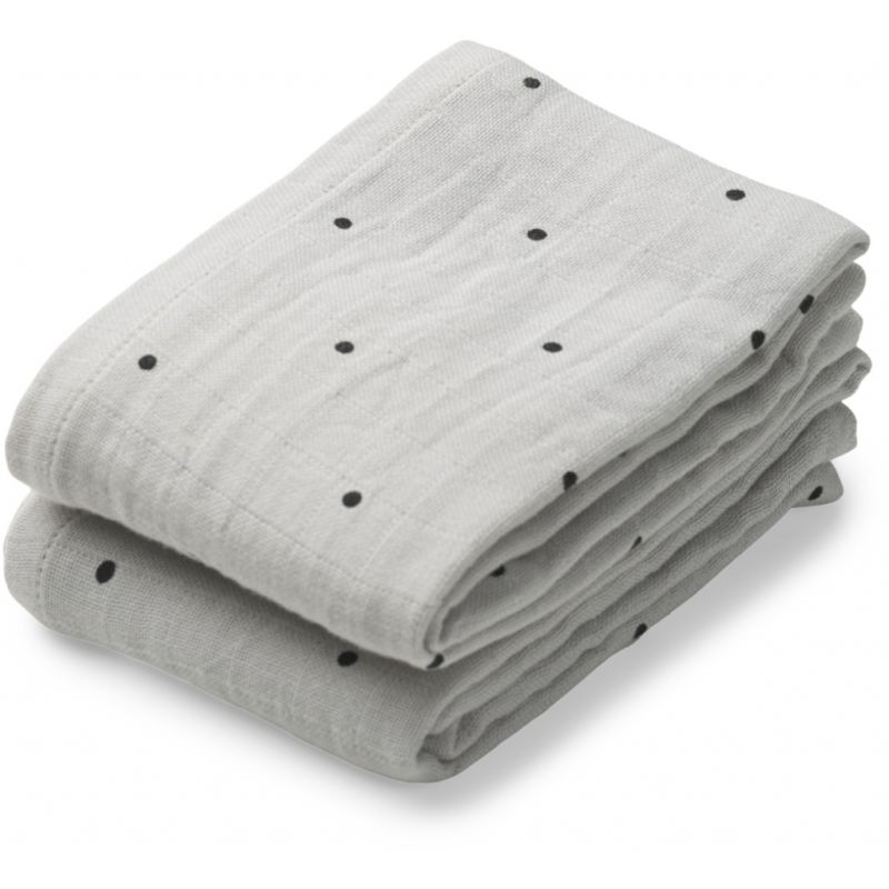 LIEWOOD - Muslin Set Lewis Dot Dumbo Grey