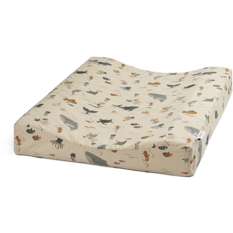 LIEWOOD - Wickelmatte Fritz Sea Cretaure - Sandy Mix