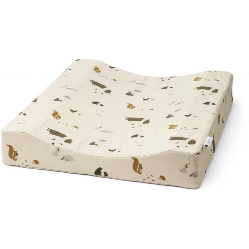 LIEWOOD - Wickelmatte Fritz Friendship Sandy Mix