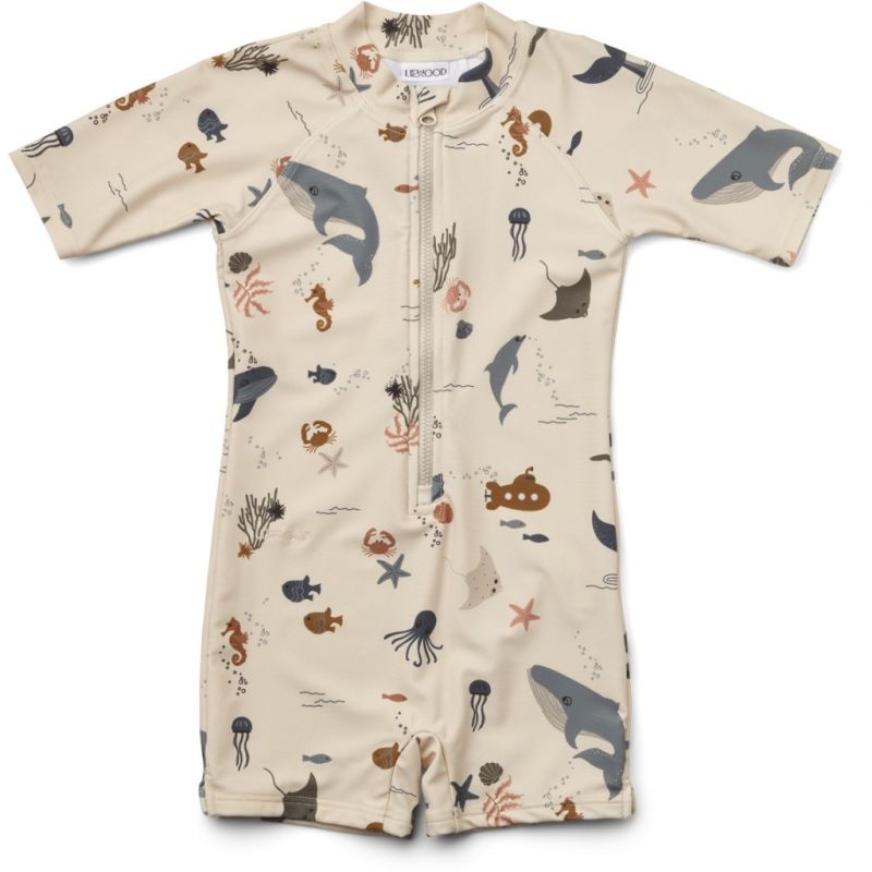 LIEWOOD - Max UV Schwimmanzug Sea Creature Sandy