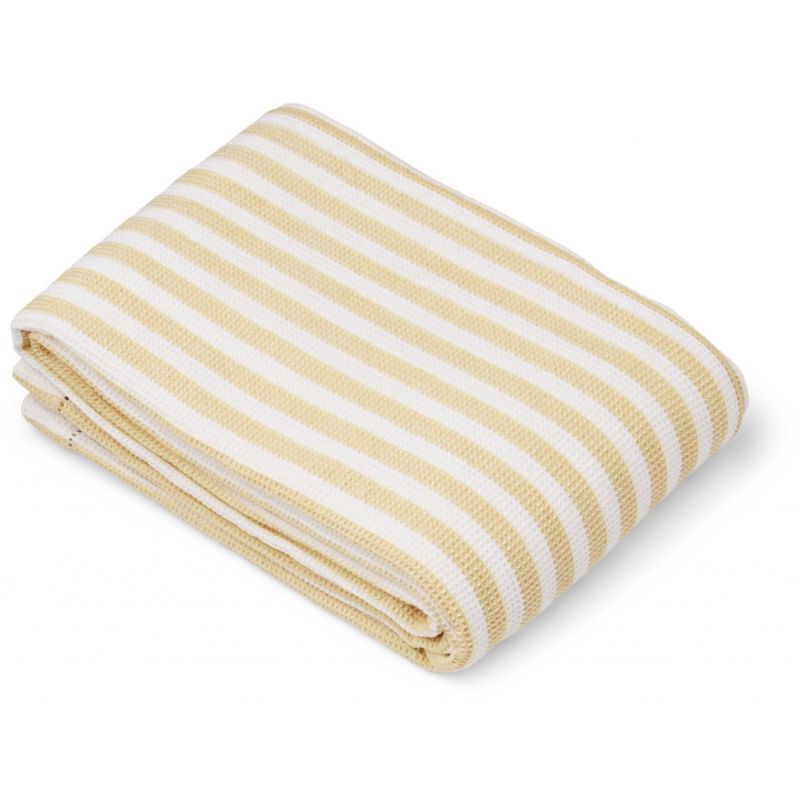 LIEWOOD - Waffelstoff Badetuch Macy Jojoba - White