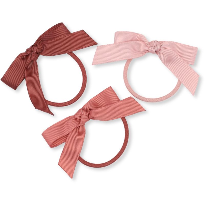 Konges Sløjd - Haargummi Set mit Mäschchen Rosa