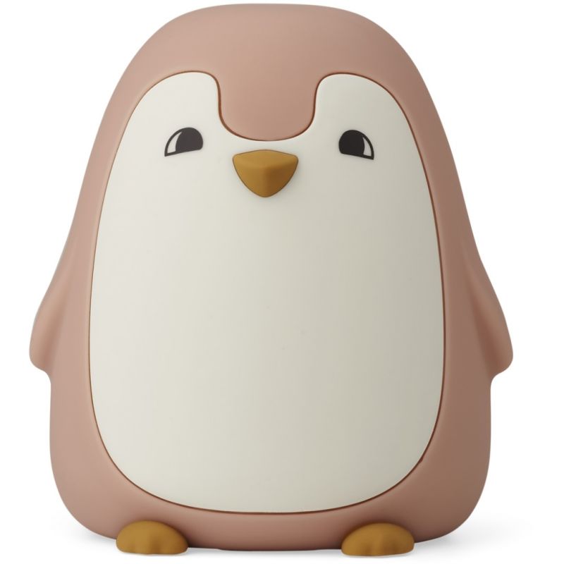 LIEWOOD - Ditlev Nachtlicht Pinguin Dark Rose