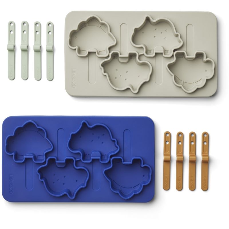 LIEWOOD - Silikon Glaceformen Manfred Surf Blue Mix