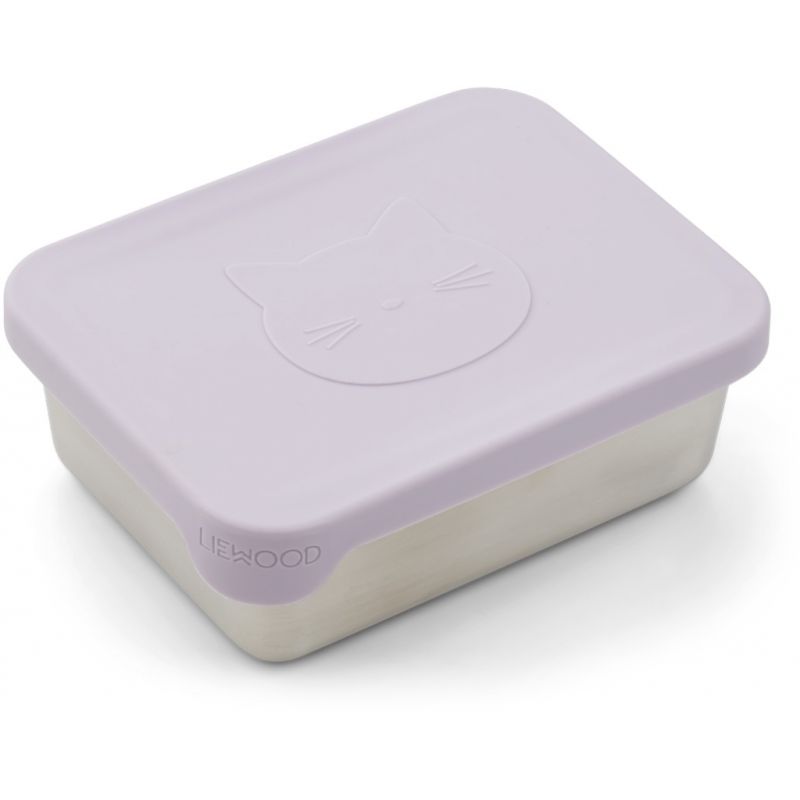 LIEWOOD - Ako Lunchbox Cat Light Lavender