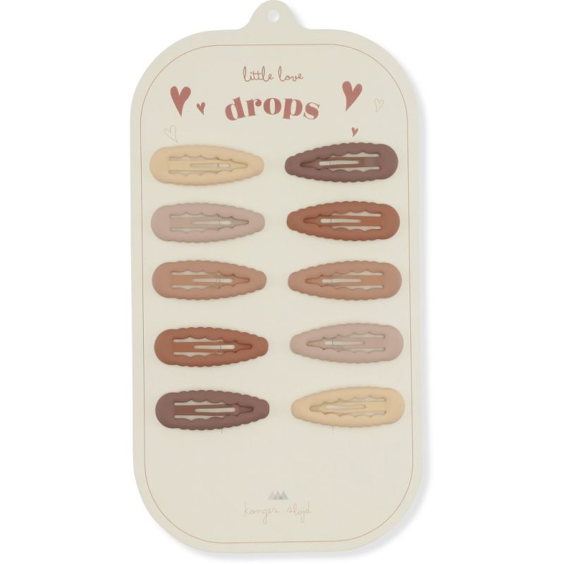 Konges Sløjd - Haarclips Drops Scalopps Rosie