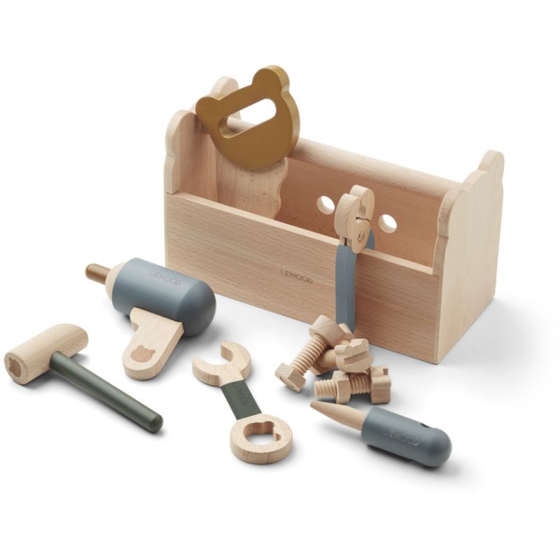 LIEWOOD - Luigi Werkzeugkiste Blue Mix