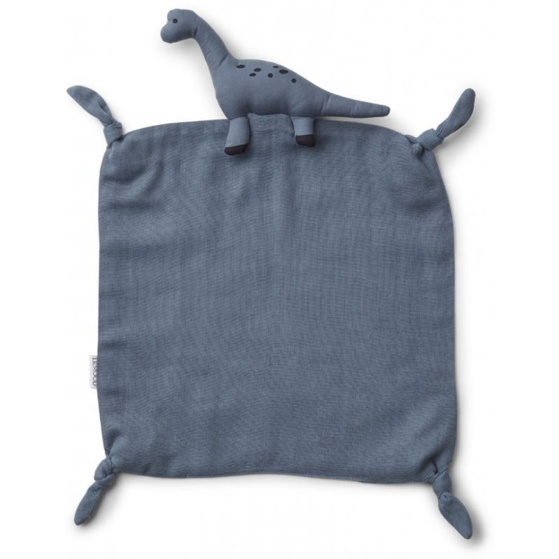LIEWOOD - Agnete Schmusetuch Dino Blue Wave