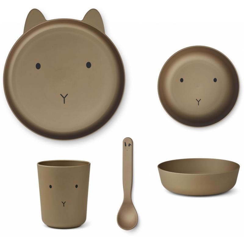 LIEWOOD - Brody Geschirrset 4tlg Rabbit Oat