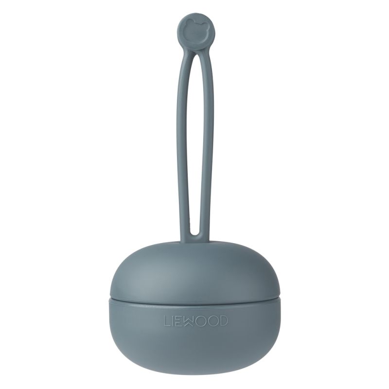 LIEWOOD - Schnullerbox Whale Blue