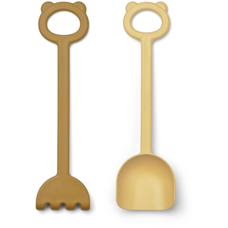 LIEWOOD - Schaufel & Rechen Jojoba Gelb - Caramel