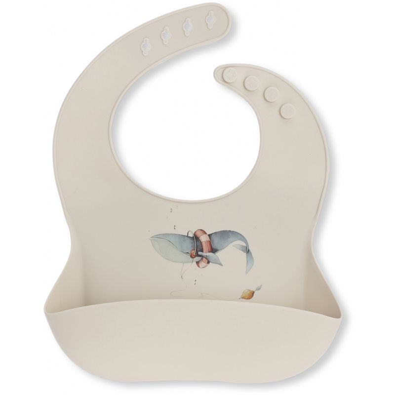 Konges Sløjd - Silikon Lätzchen Wal