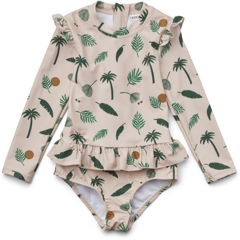 LIEWOOD - Sille UV Badeanzug Jungle - Apple Blossom