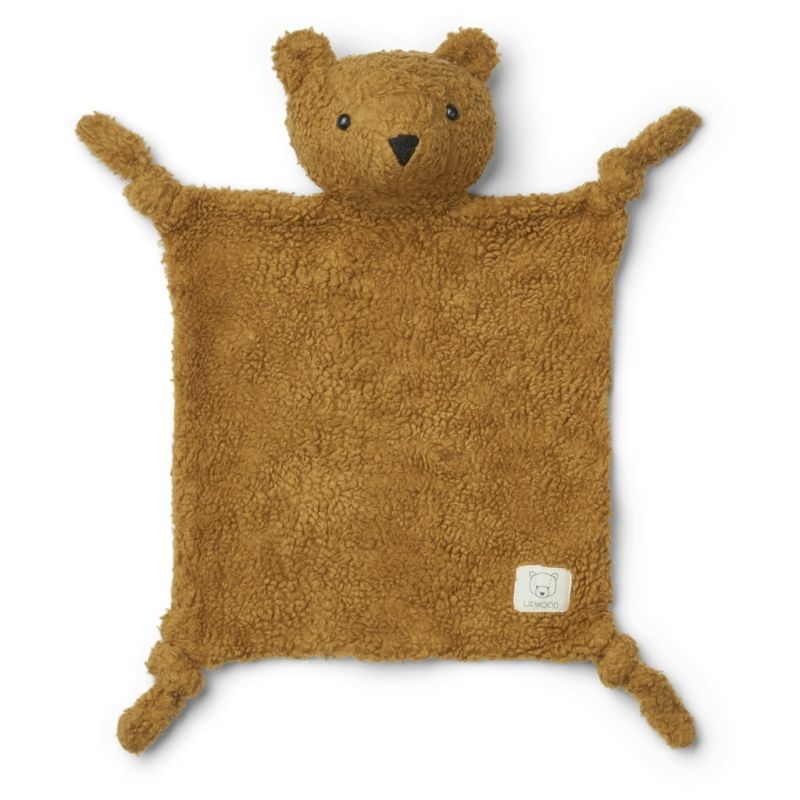 LIEWOOD - Kuscheltuch Lotte Bear Golden Caramel