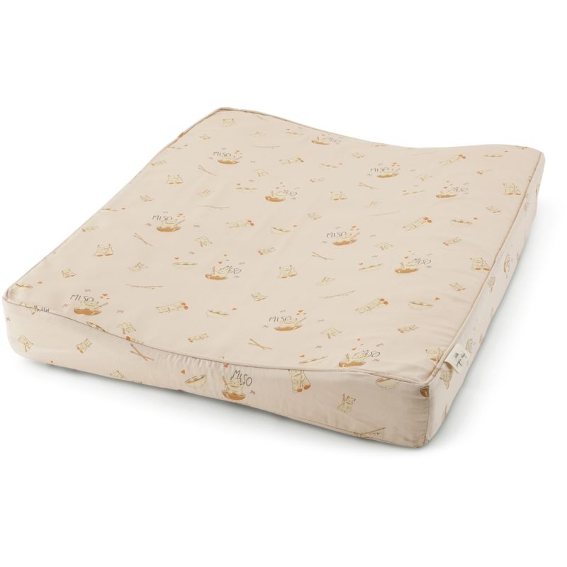 Konges Sløjd - Wickelmatte Miso Kätzchen Champagner