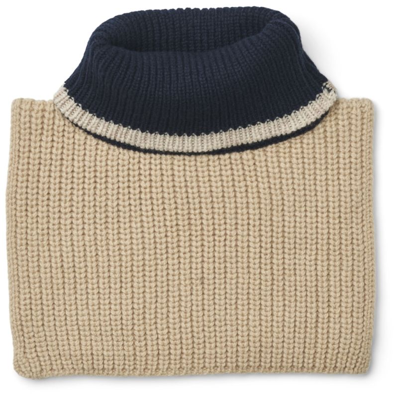 LIEWOOD - Maeck Rollkragen Merinowolle Oat Mix