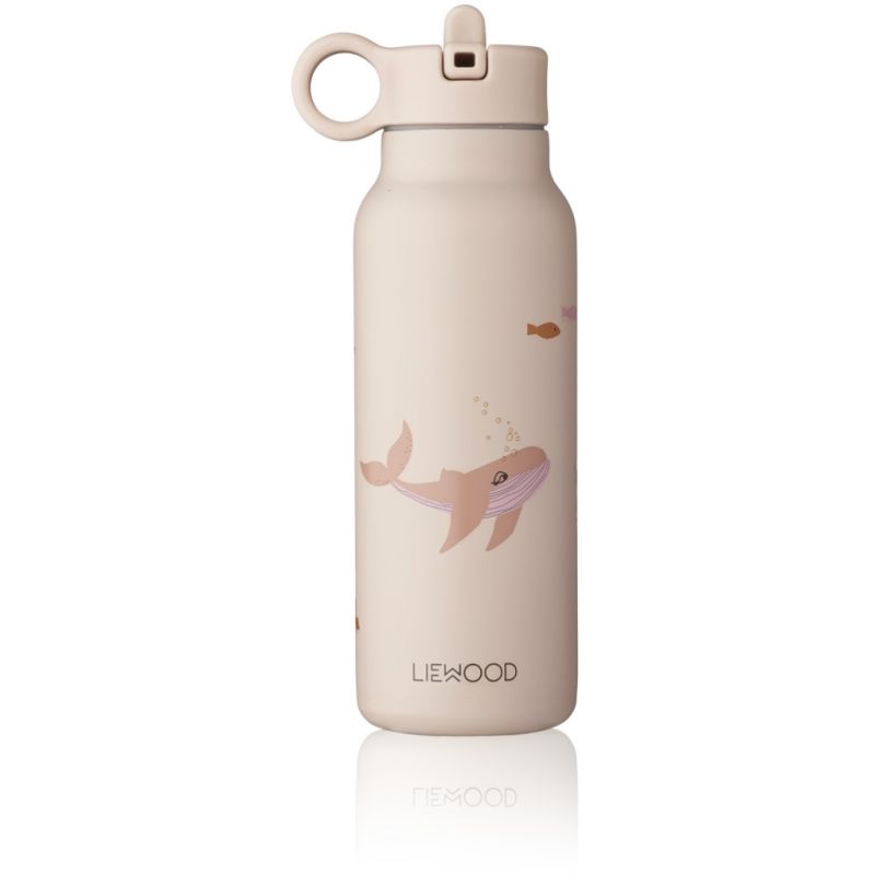 LIEWOOD - Thermo Trinkflasche Falk Sea Creature Rose 350 ml