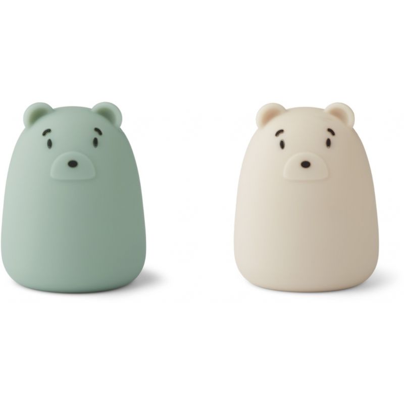 LIEWOOD - Callie Set Mini Lämpchen Mr Bear Peppermint - Sandy