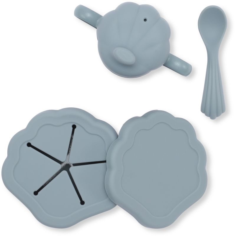 Konges Sløjd - Clam Essstart- Set Light Blue