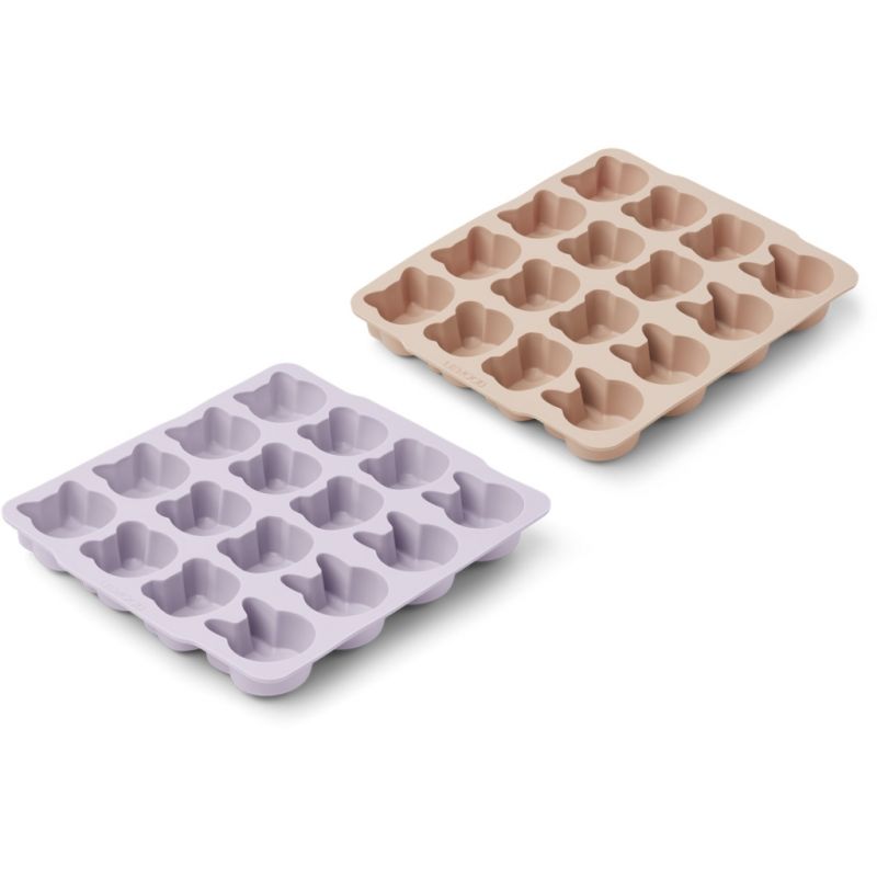 LIEWOOD - Sonny Silikon Eiswürfel - Form Lavender Mix