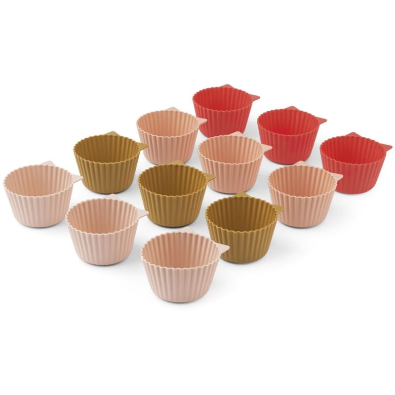 LIEWOOD - Jerry Backförmchen Rose Mix