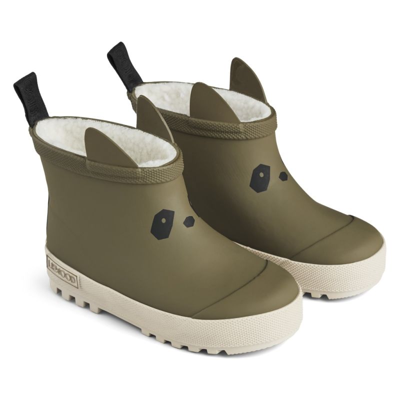 LIEWOOD - Jesse Gummistiefel gefüttert Khaki - Sandy
