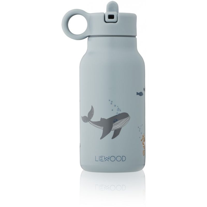 LIEWOOD - Thermo Trinkflasche Falk Sea Creature Blue 250 ml