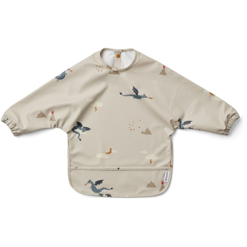 LIEWOOD - Merle Lätzchen Langarm Drachen