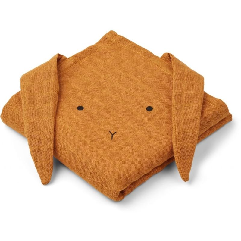 LIEWOOD - Muslin Set Hannah Rabbit Mustard