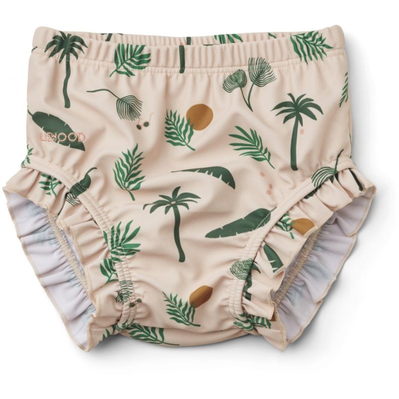 LIEWOOD - Mila Baby Schwimmpants Jungle - Apple Blossom