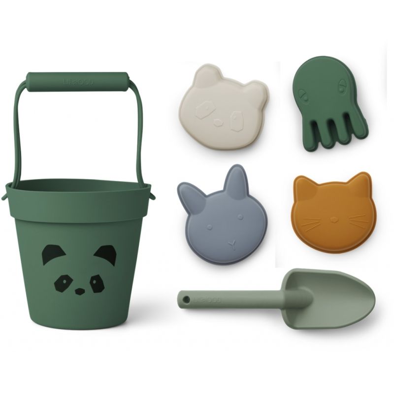 LIEWOOD - Dante Sandset Panda Garden Green