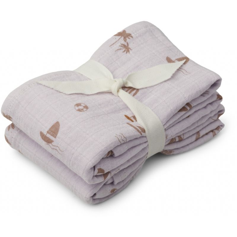 LIEWOOD - Muslin Set Lewis Seaside Light Lavender