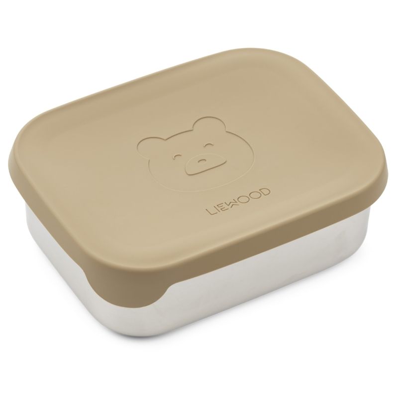 LIEWOOD - Arthur Lunchbox Mr Bear Oat