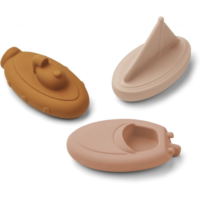 LIEWOOD - Badespielzeug Boote Troels Rose Mix