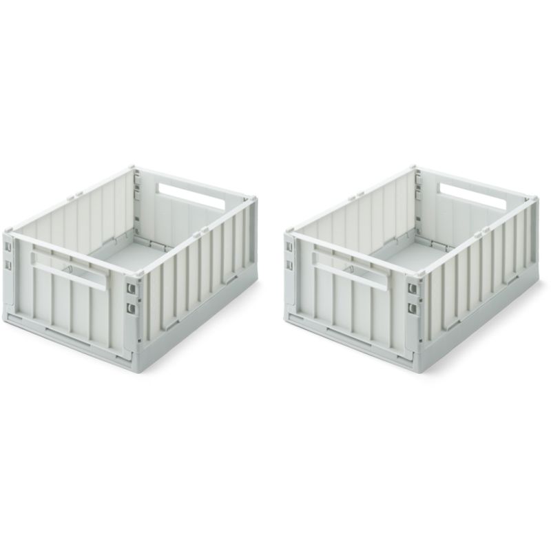 LIEWOOD - Kisten Weston 2er Set Cloud Blue S Mini