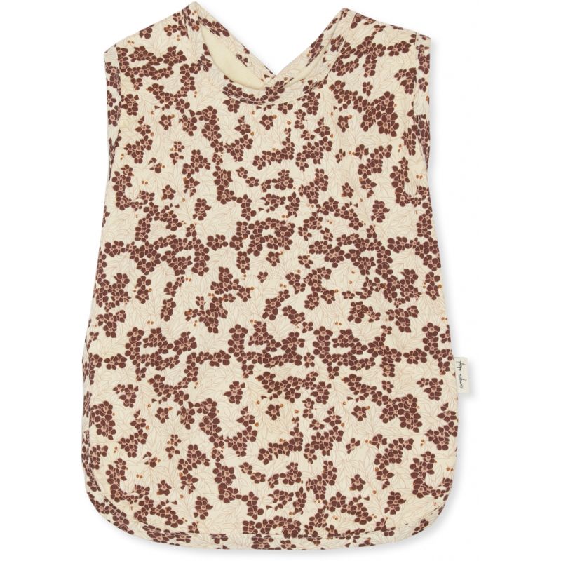 Konges Sløjd - Comea Lätzchen Winter Leaves Red