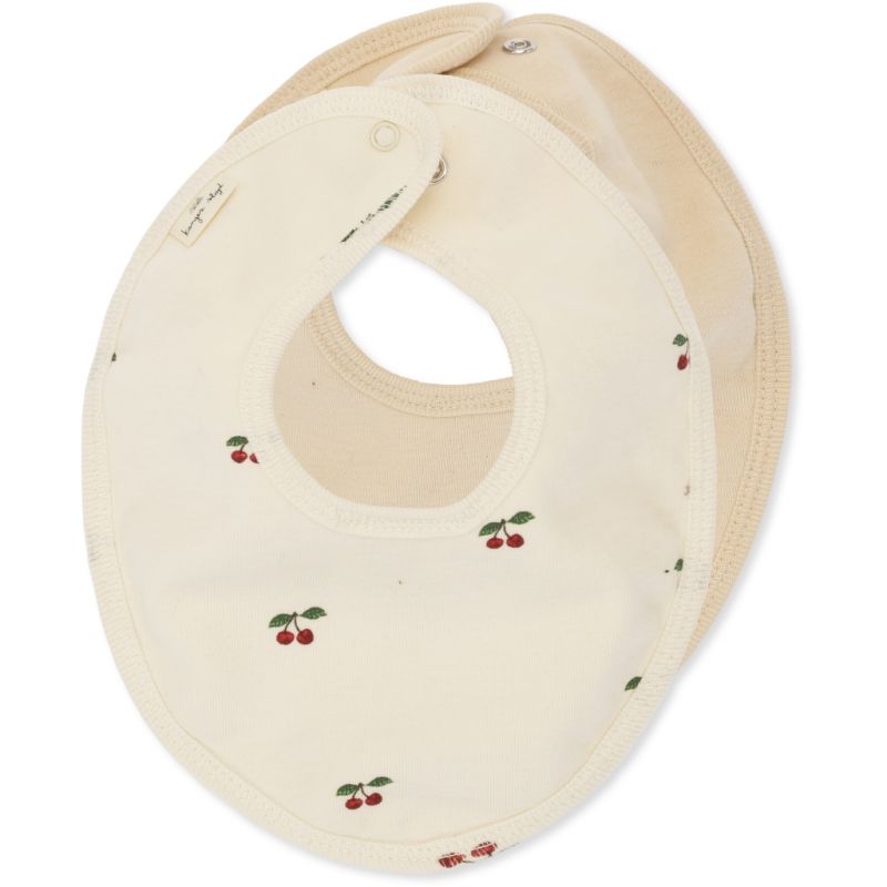 Konges Sløjd - 2er Set Bandana Lätzchen Cherry