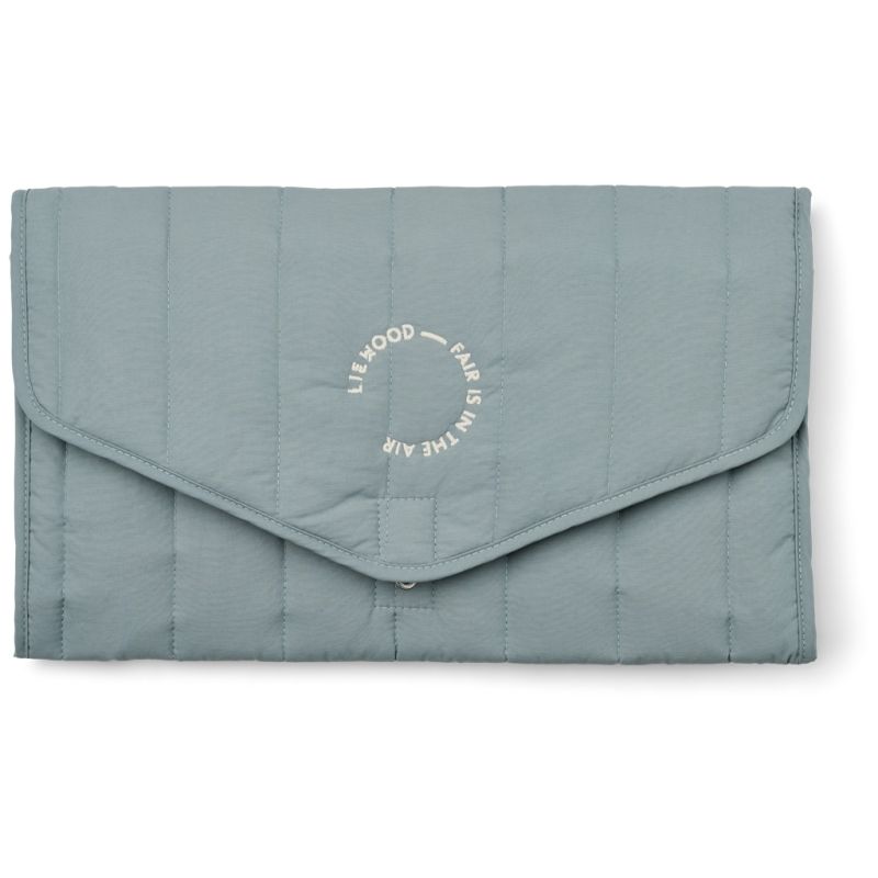 LIEWOOD - Wickelmatte für unterwegs Sea Blue