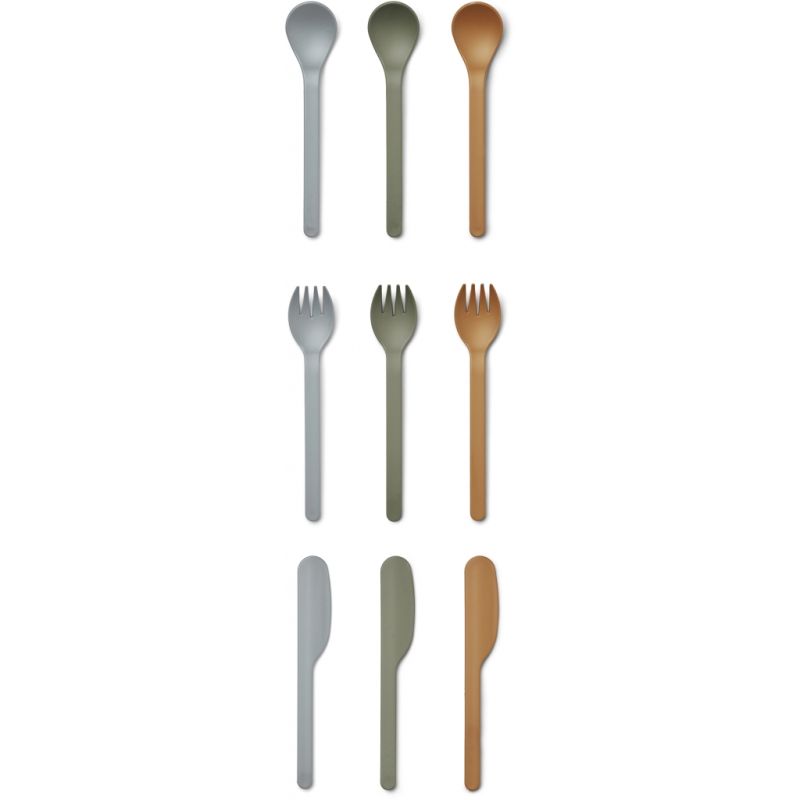 LIEWOOD - Ryan Besteckset Blue Mix