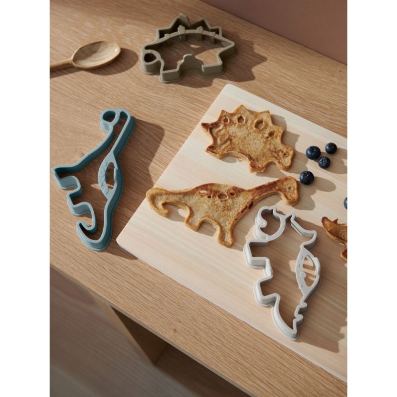 LIEWOOD - Karina Pancake Omeletten - Form Dino Caramel / Multi