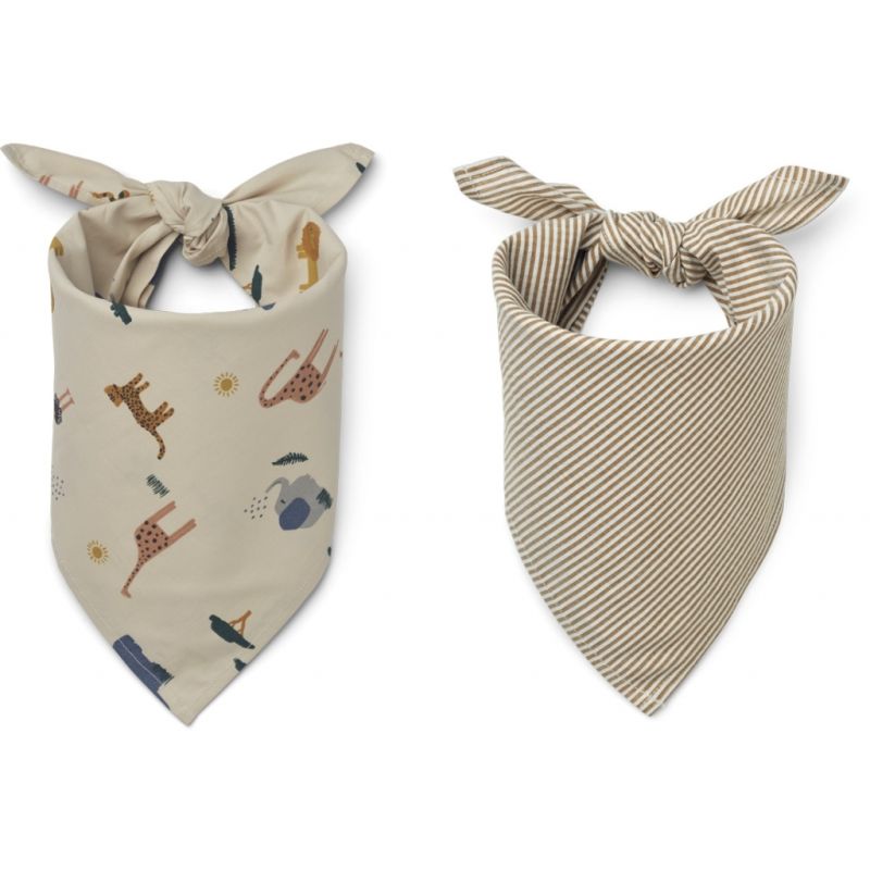 LIEWOOD - Bali Bandana Tücher Safari - Sandy Mix