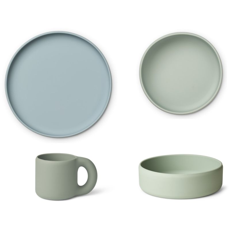 LIEWOOD - Andie Junior Geschirrset Green Mix