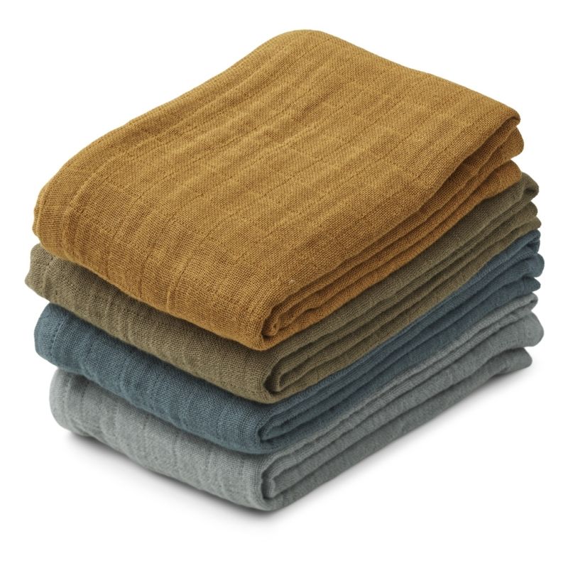 LIEWOOD - Muslin Set Leon Whale Blue Multi Mix