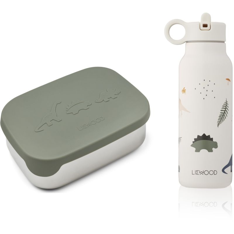 LIEWOOD - Joni Luchbox Set Dino Faune Green Mix