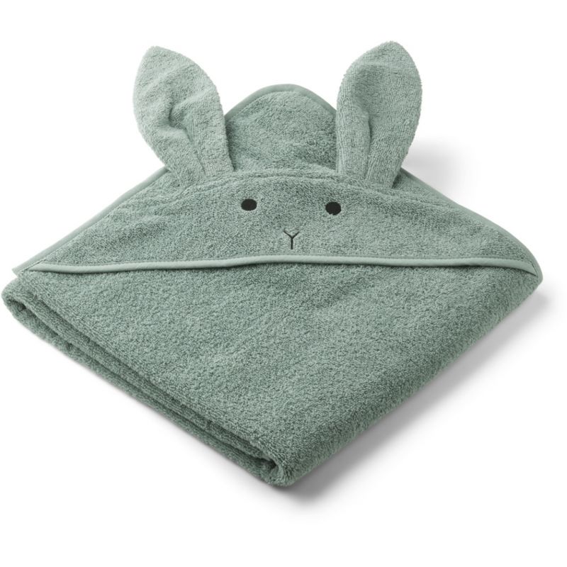 LIEWOOD - Augusta Kapuzen Badetuch Rabbit Peppermint (Grösse Kleinkind)