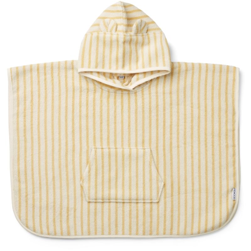 LIEWOOD - Izzy Frottee Poncho Jojoba Gelb - Creme